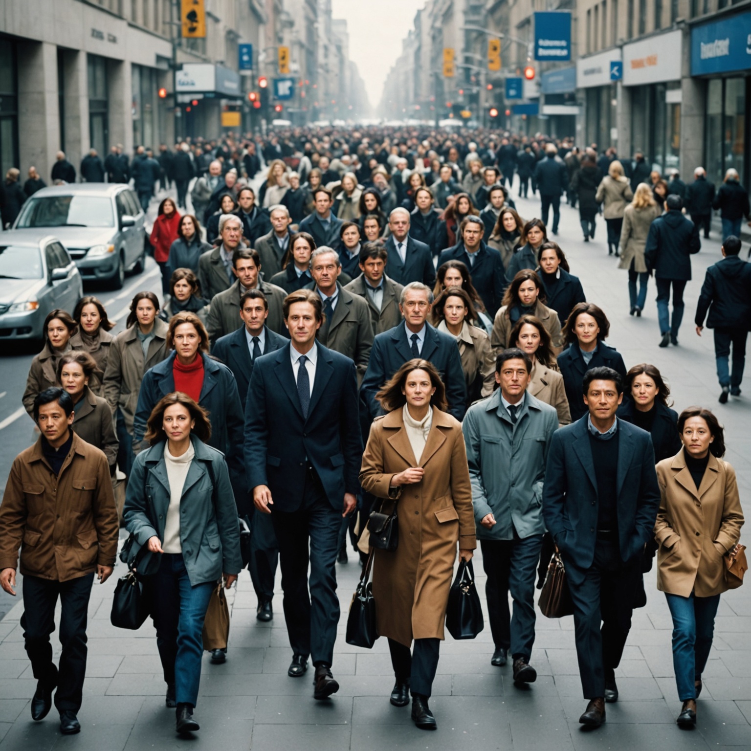 Люди в русі